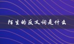 陌生的反义词是什么（陌生的反义词是什么）
