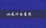 cku是什么意思（什么是宠物cku）