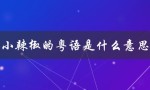 小辣椒的粤语是什么意思（梦见小辣椒的含义）